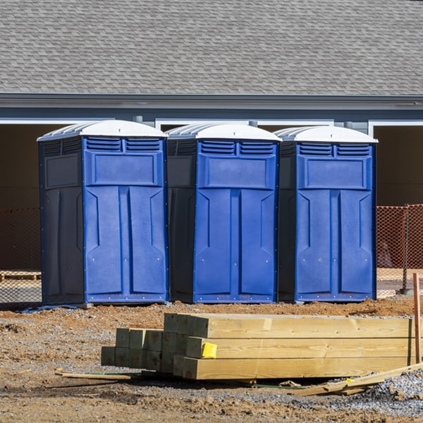 do you offer hand sanitizer dispensers inside the portable toilets in Fife Heights WA